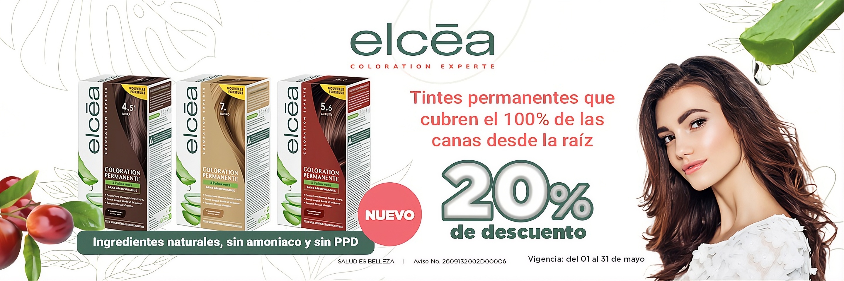 Elcea tinte Dermalia Mayo 2026 Banner Prin